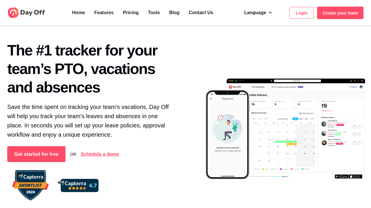 Vacation Tracker